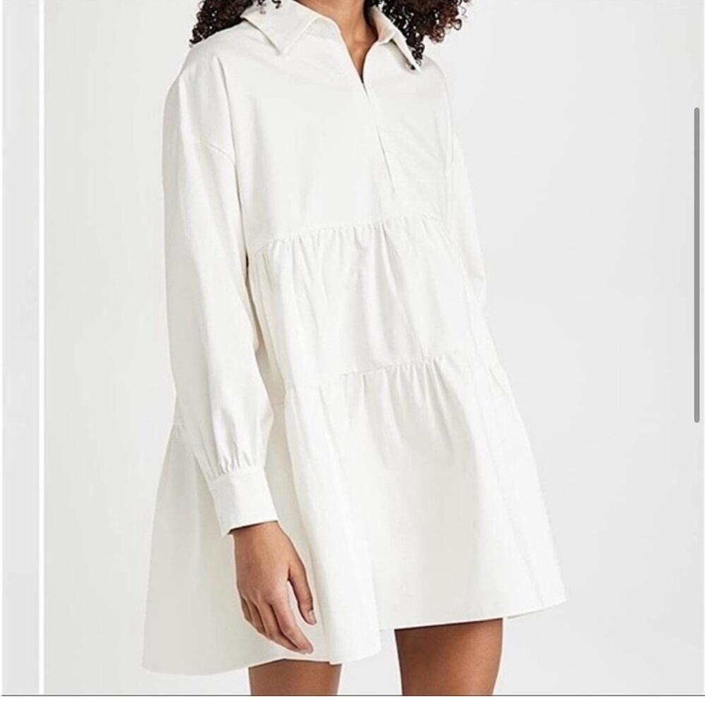 En Saison Cotton Poplin Mini Dress